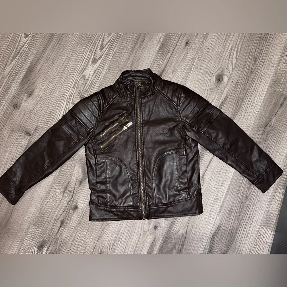 Boys Jacket /Vest‎ Bundle Urban Republic Faux Leather Jacket & Puma Vest … - Picture 3 of 16